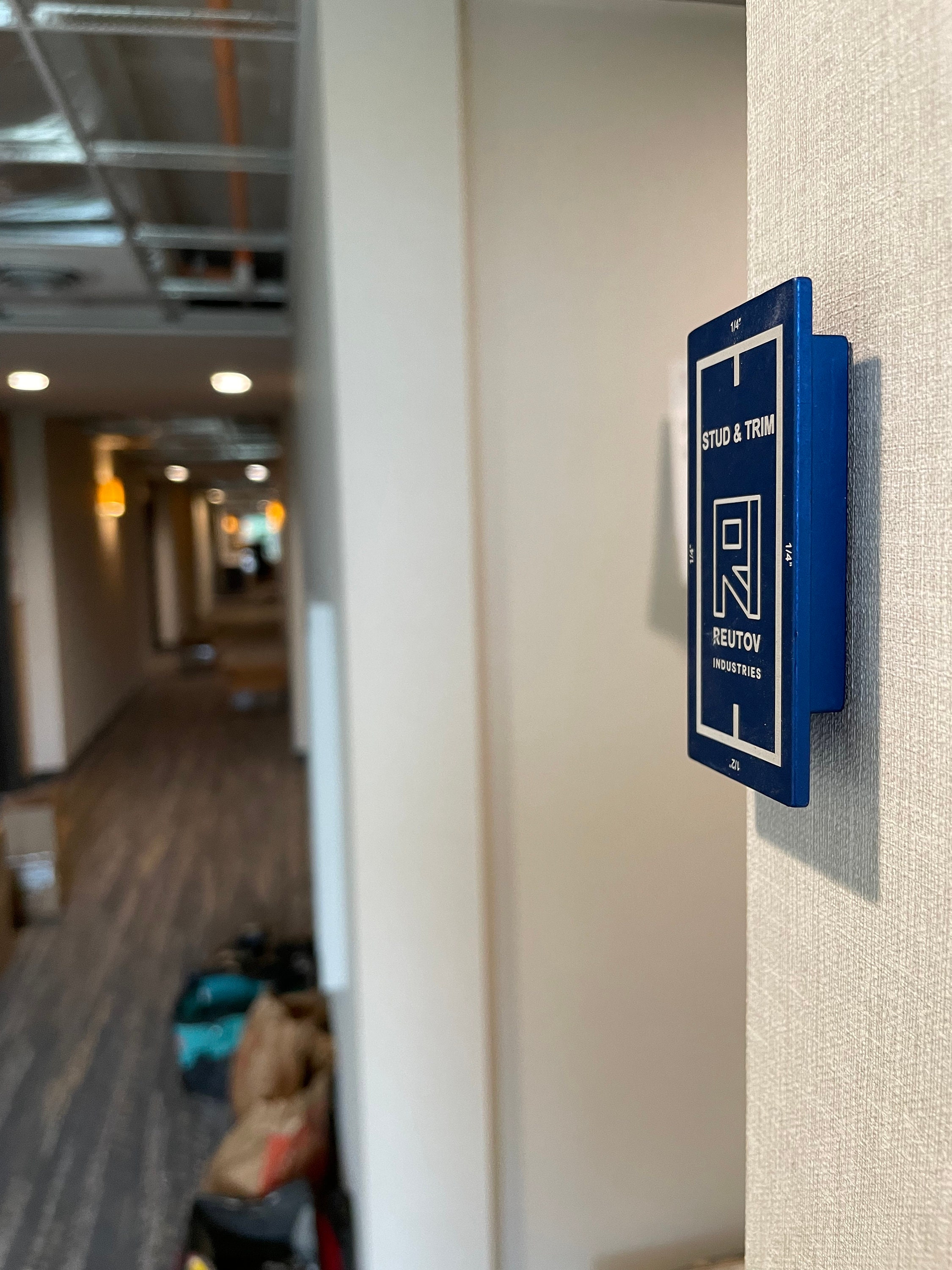 STUD AND TRIM stud Finder 1/4 Trim Reveal Gauge 1/8 Door Reveal Gauge