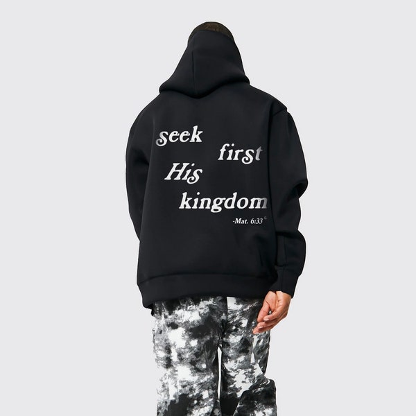 Seek First His Kingdom Hoodie CHOSEN 1 APPAREL