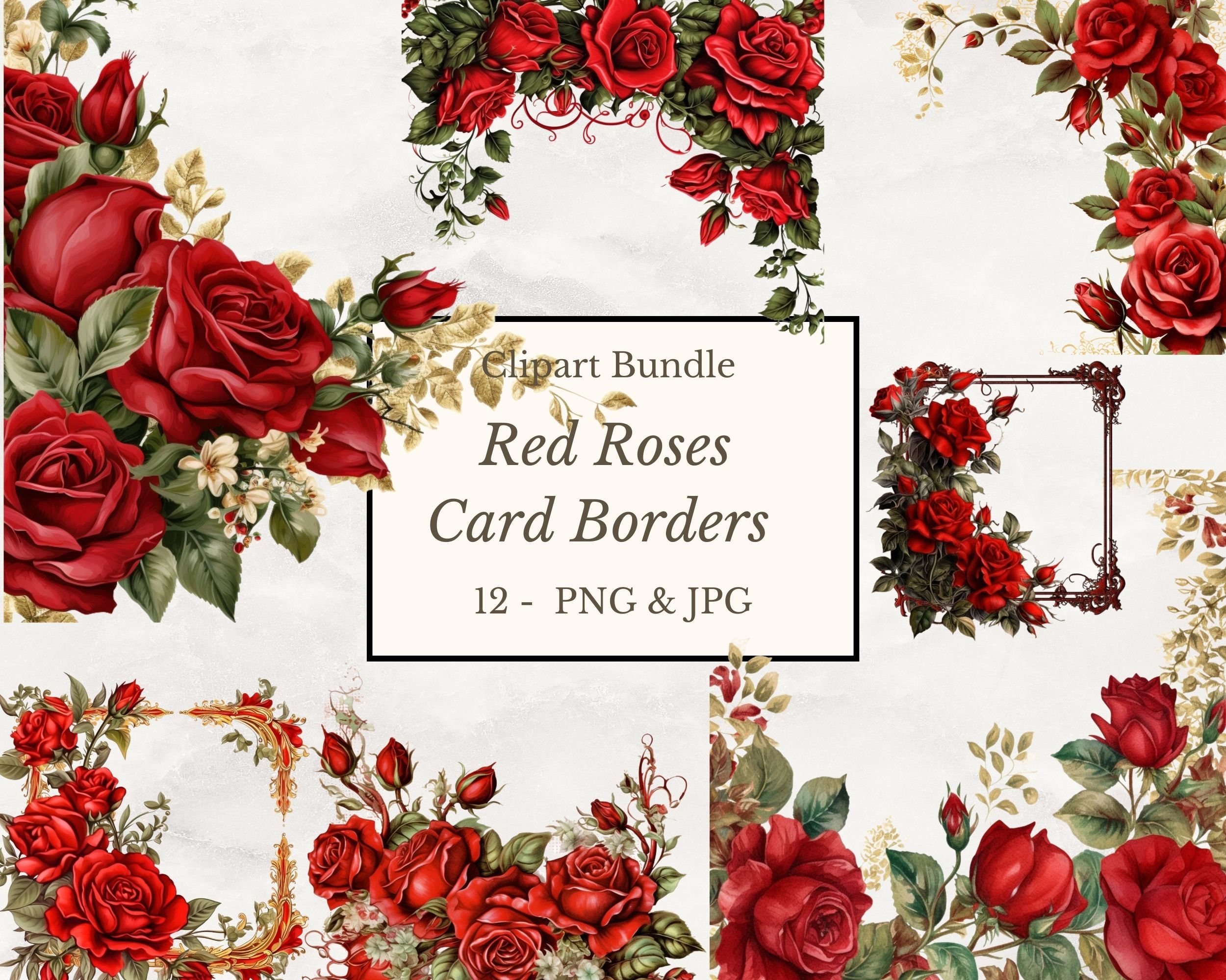 Rose Floral Border, Corner SVG. Vector. Graphic by Cibula