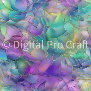 Ultimate Iridescent Textures - Seamless Digital Paper Metallic Textures