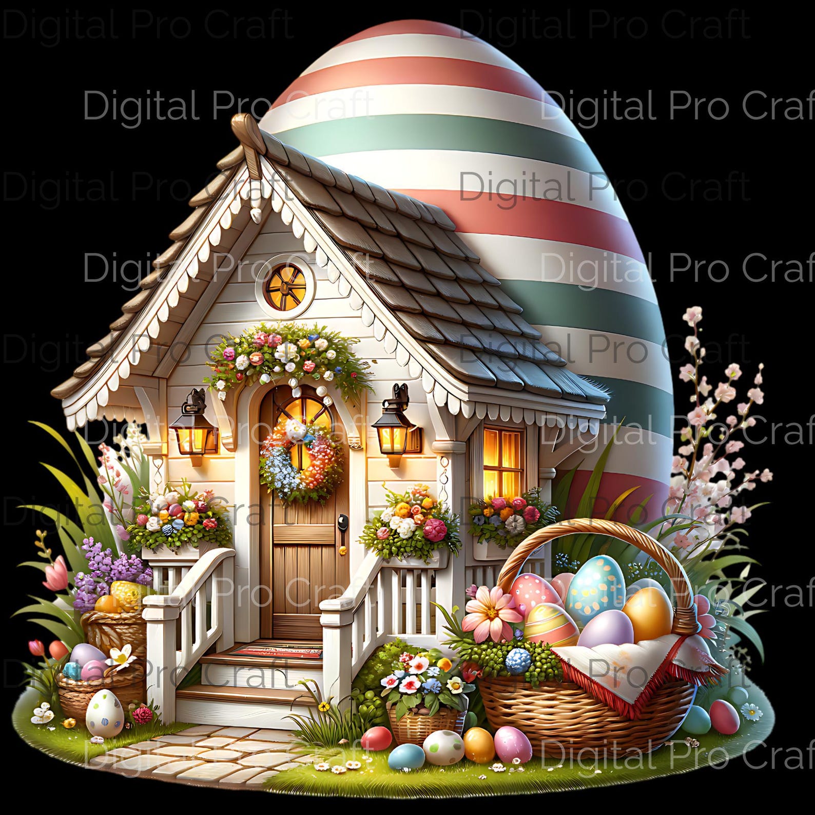 Sweet Easter Clipart Bundle, Easter Clipart, Easter Graphics, Easter ...