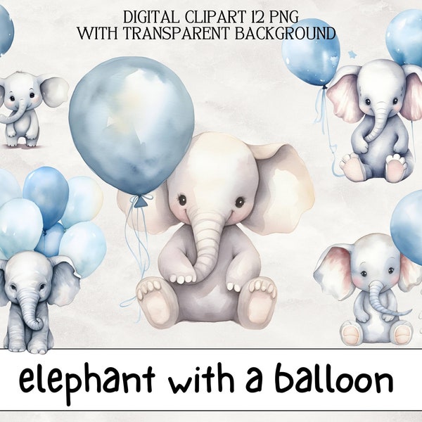 Elephant Balloon - Etsy