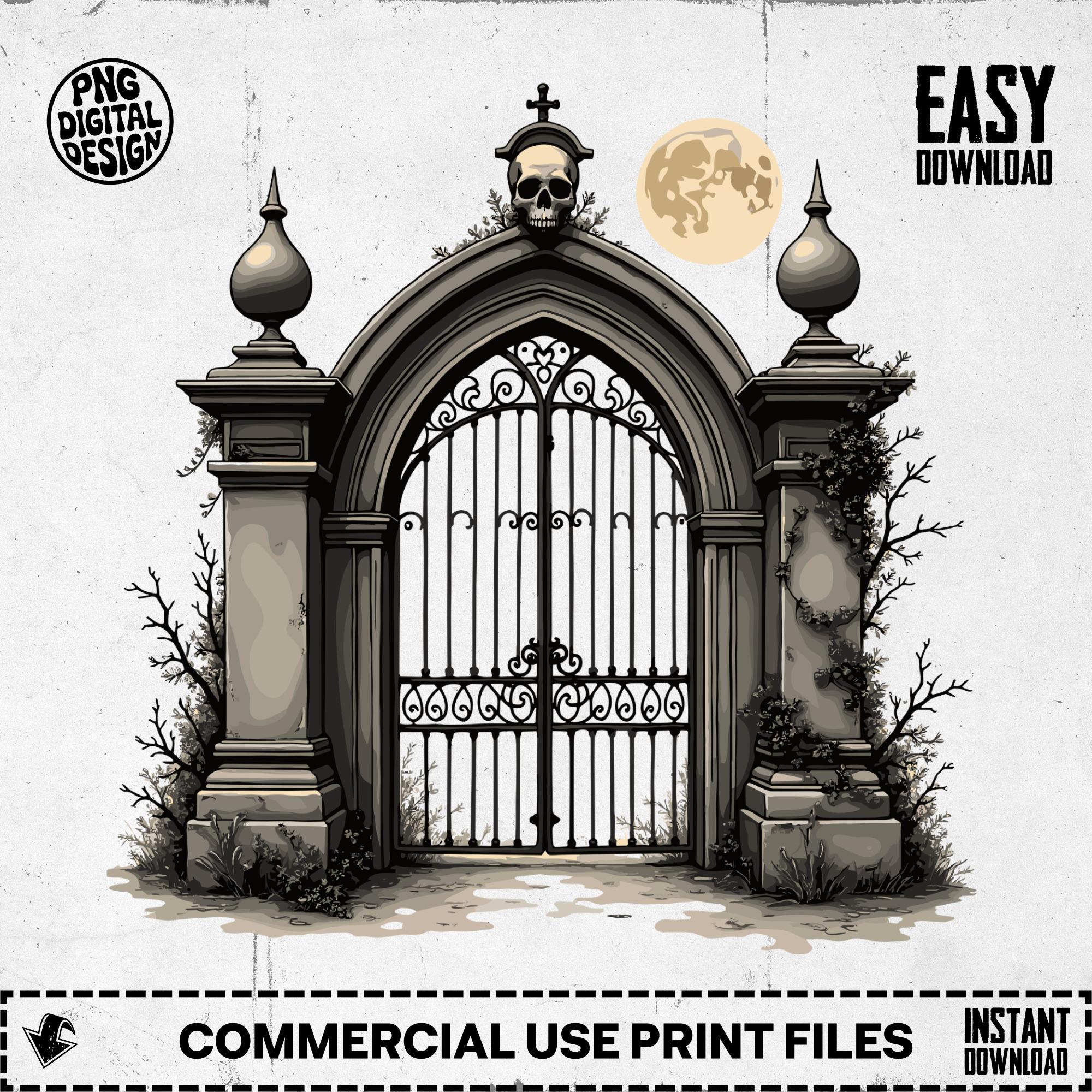 Graveyard Gates - Etsy