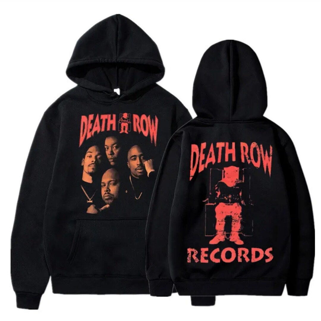 Death row records hoodie red sale