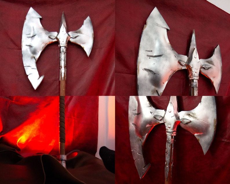 Pattern & Tutorial - Karlach Ax from Baldur's Gate 3 Inspired Tiefling Barbarian Cosplay Game image 5