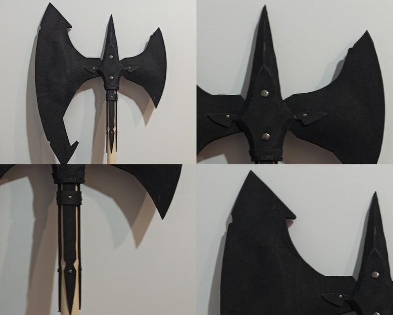 Pattern & Tutorial - Karlach Ax from Baldur's Gate 3 Inspired Tiefling Barbarian Cosplay Game image 4