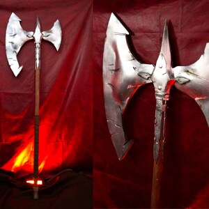 Pattern & Tutorial - Karlach Ax from Baldur's Gate 3 Inspired Tiefling Barbarian Cosplay Game image 2