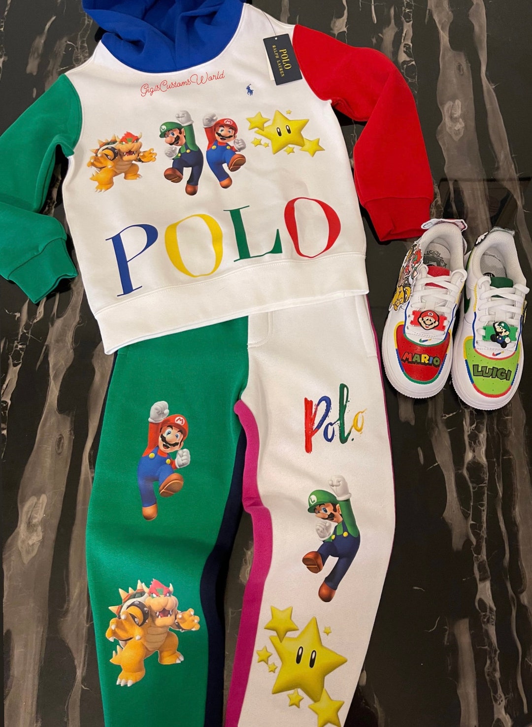 Polo Ralph Lauren/ Super Mario Clothing/ Super Mario Sets/ Super Mario