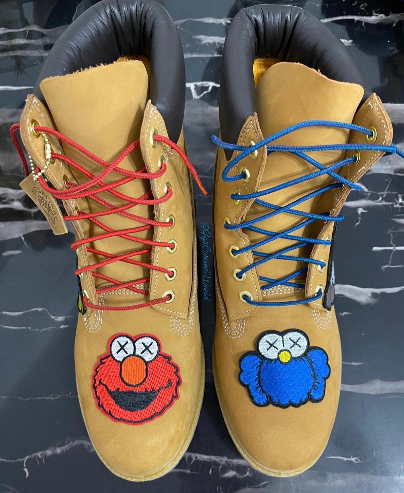 cartoon timberlands