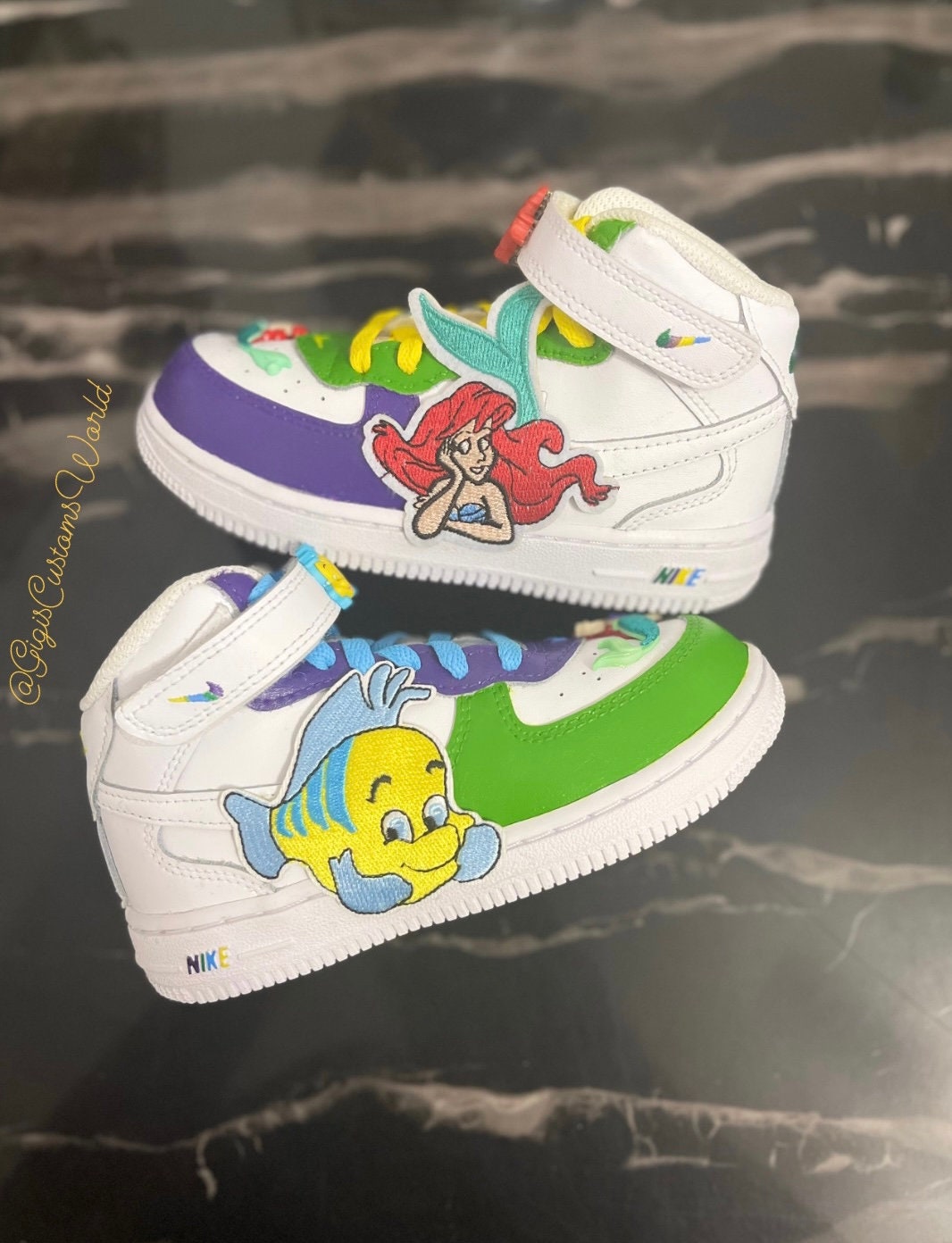 Custom Air Force 1s — Laced by Liv - Custom Footwear