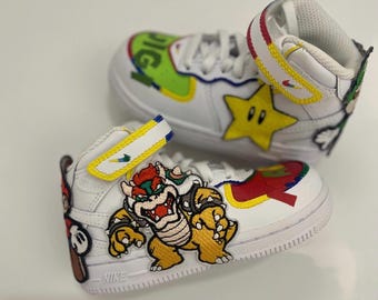 super mario sneakers nike