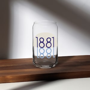 Spelman College 1881 - Can-Shaped Glass