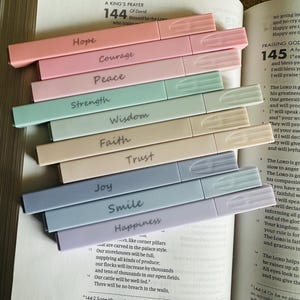 Clearance Bible Highlighters With Soft Chisel Tip, 6 Pack Assorted