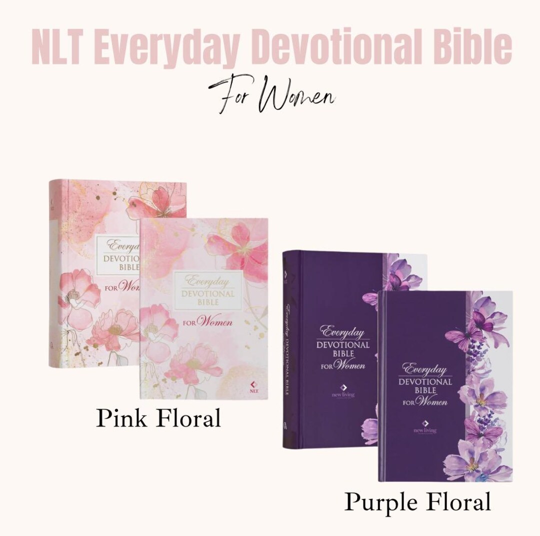 Personalized Bible, NLT Holy Bible Everyday Devotional Bible for Women