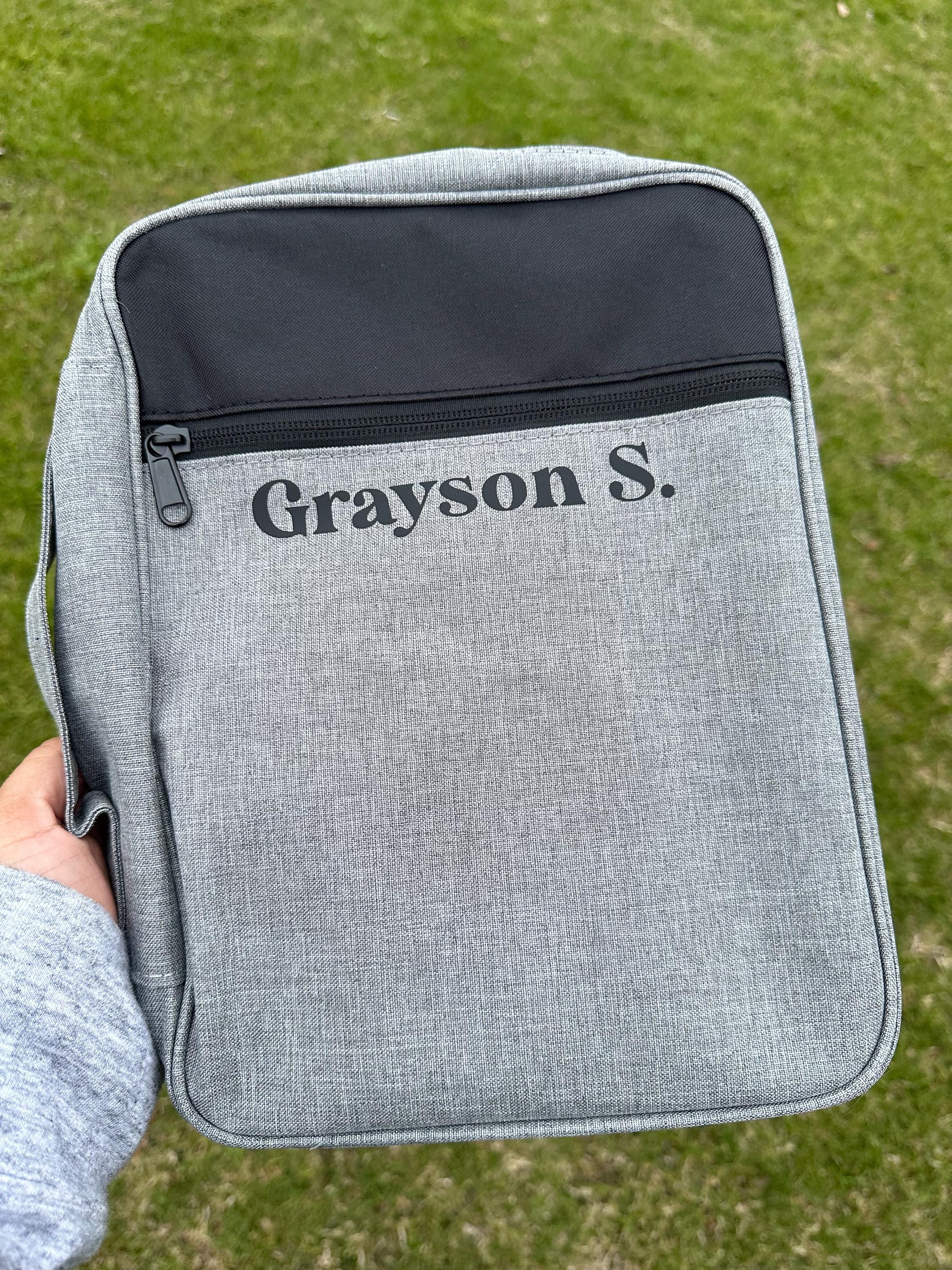 Personalized Men’s Bible Cover, Bible Carrying Case, Men’s Bible Bag