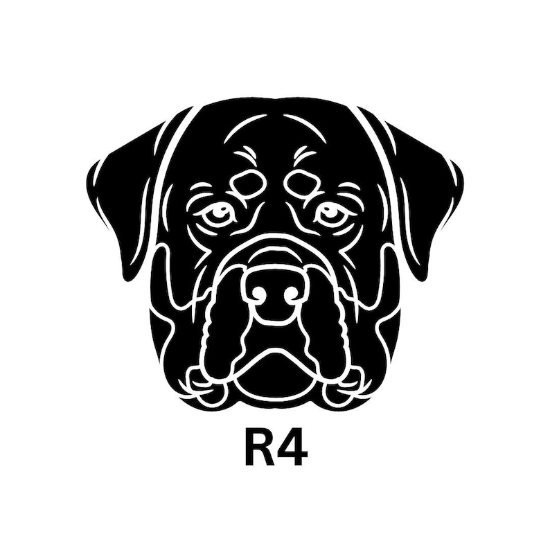 Rottweiler, Decals, Rottweiler Image Transfers, Rottweiler Stickers, - Etsy