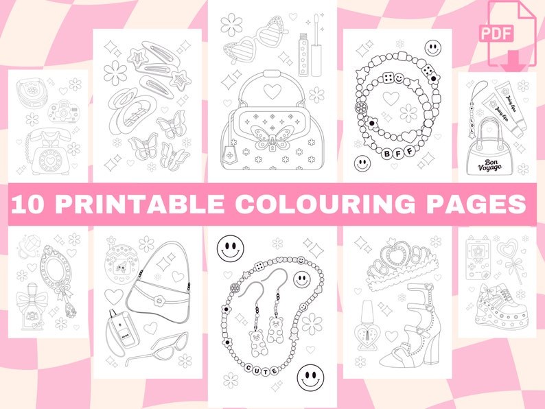 10 Y2K Coloring Pages: A Nostalgic Trip Back to the Millennium