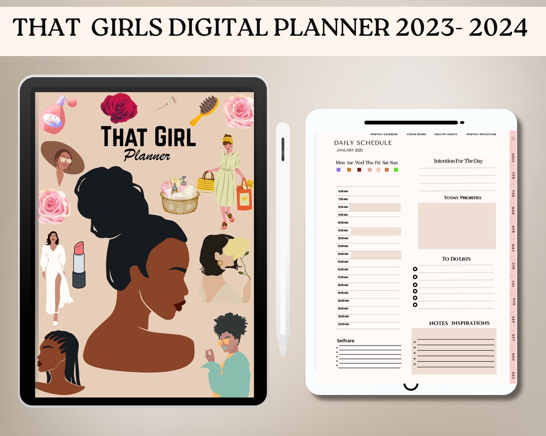 2023 Digital Planner That Girl Planner 2023 Goodnotes - Etsy