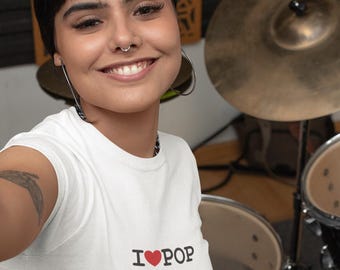 I Heart Pop T-Shirt: Spurs Fan Apparel, Coach Retirement Tee
