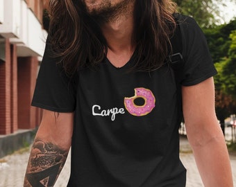 Carpe Donut T-Shirt: Funny Graphic Tee for Donut Lovers