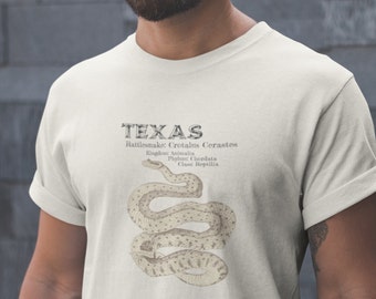 Texas Rattlesnake Shirt: Wildlife Animal Science Tee