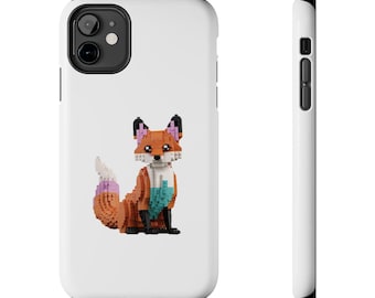 Etui na telefon LEGO Fox, trwały prezent dla miłośnika zwierząt