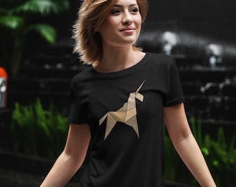 Origami Unicorn T-Shirt: Blade Runner Inspired Pop Culture Tee