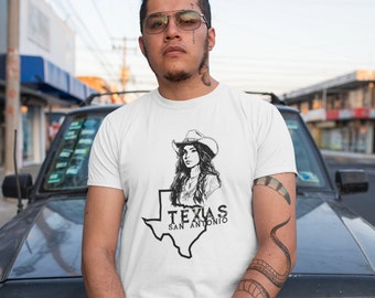 Chicana Shirt: San Antonio Texas Heritage - Soft Cotton Tee