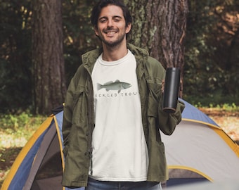 Speckled Trout Graphic T-Shirt: Outdoorsman Fishing Camping Shirt