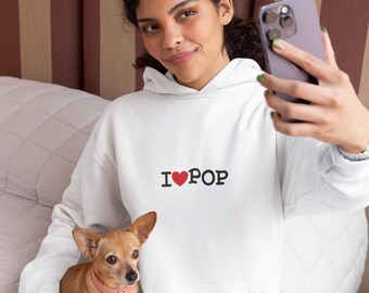 I Heart Pop Champion Hoodie: Spurs Fan Sweatshirt
