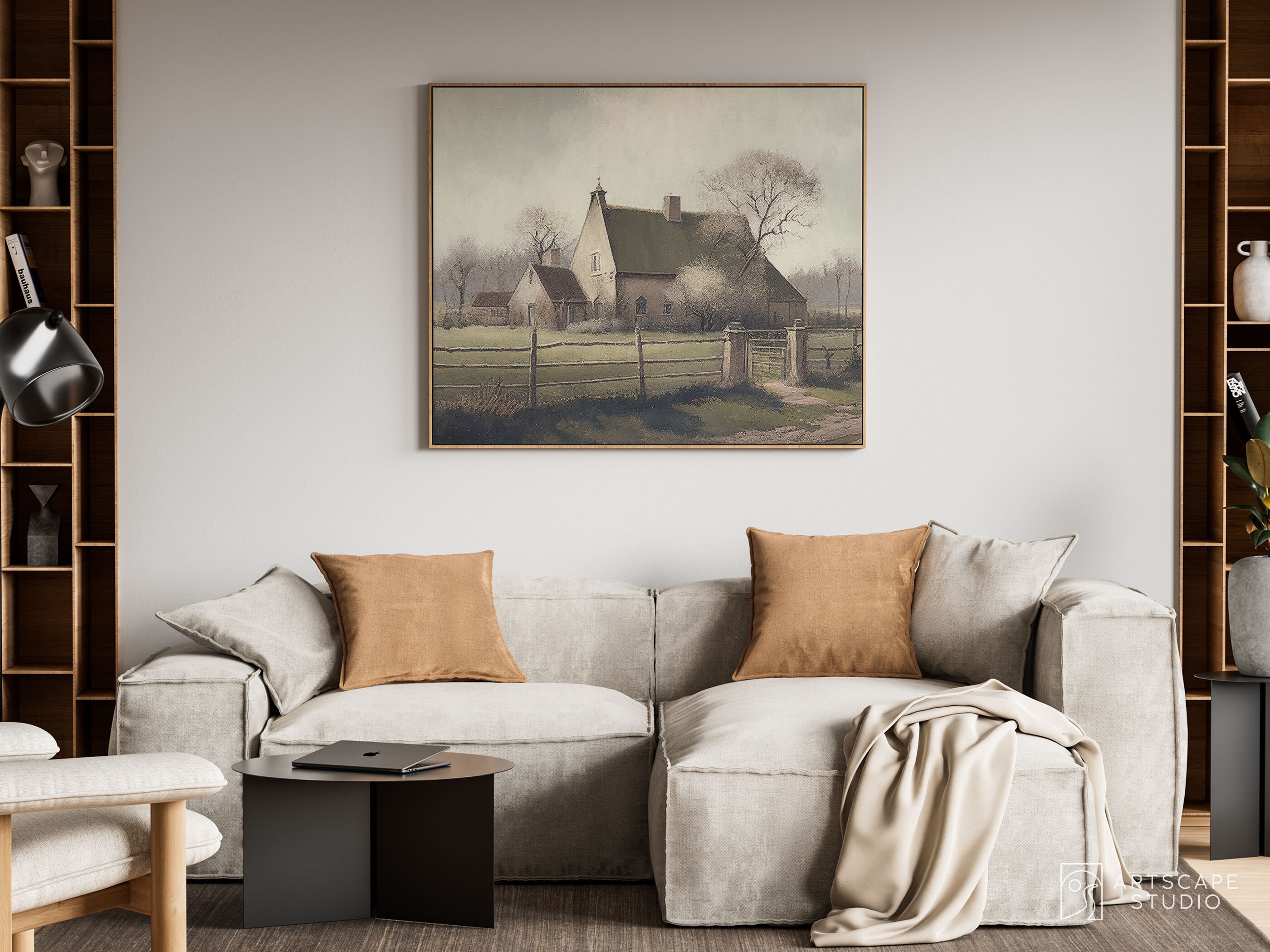 Vintage European Country House | Printable Wall Art | Digital Download ...