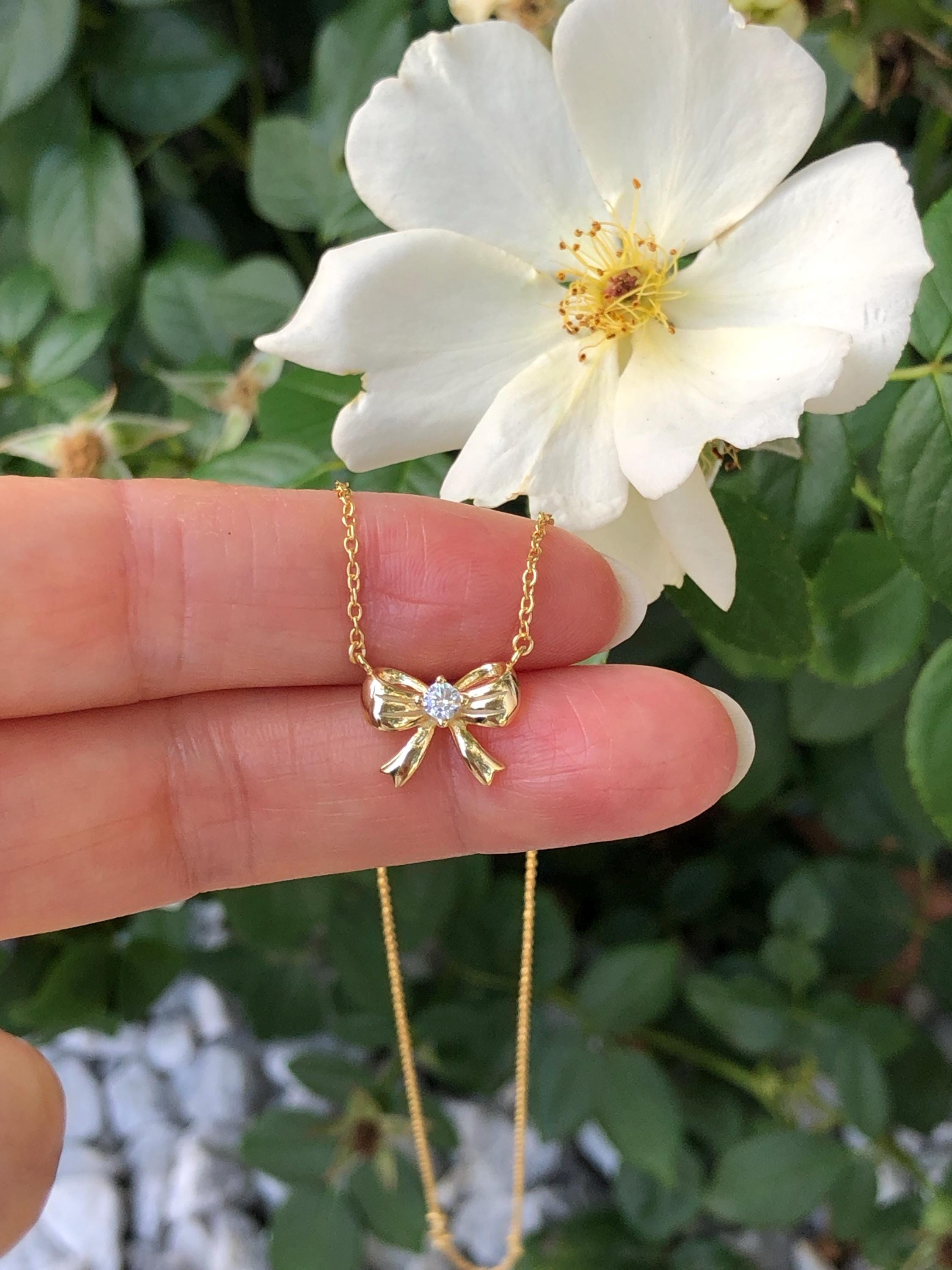 ネックレス・ペンダント August Harmony Bow Slide Necklace BMH1770 creative costume jewelry design August Harmony