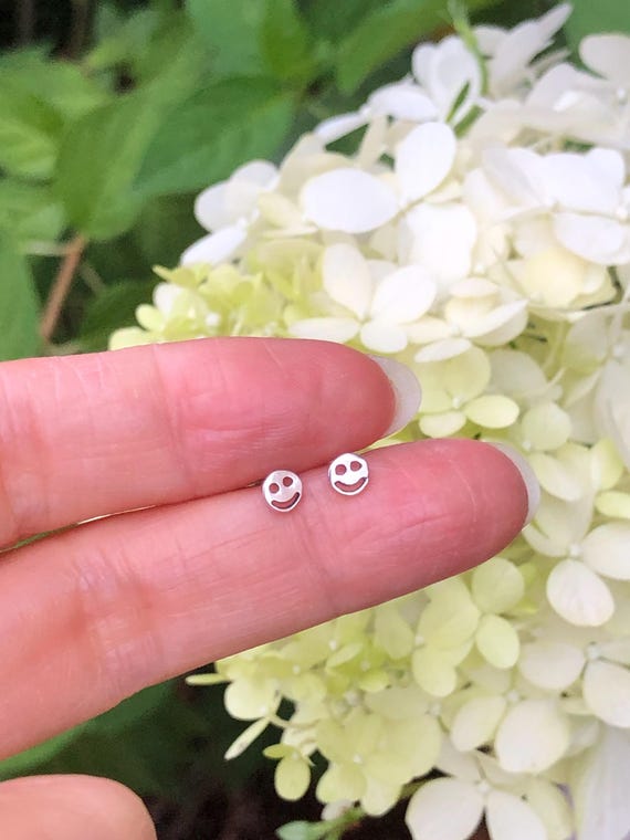 Smiley Face Stud Earrings Smiley Face Stud Earrings