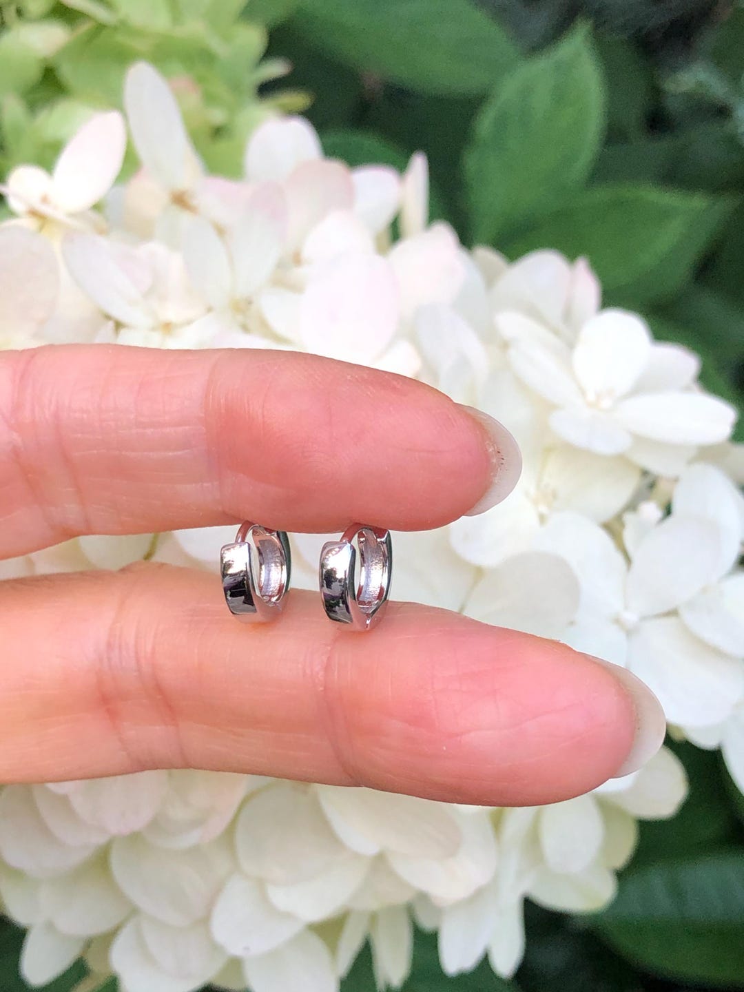 Orecchini A Borchia Turchese E Argento 925 – Ovali 9mm, Creati In Laboratorio, Beautifuljewelrynyc - Foto 6