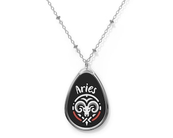 Aries Bold Spirit Zodiac Necklace