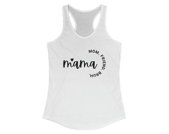 Mama Circle of Love Tank - Sporty Elegance