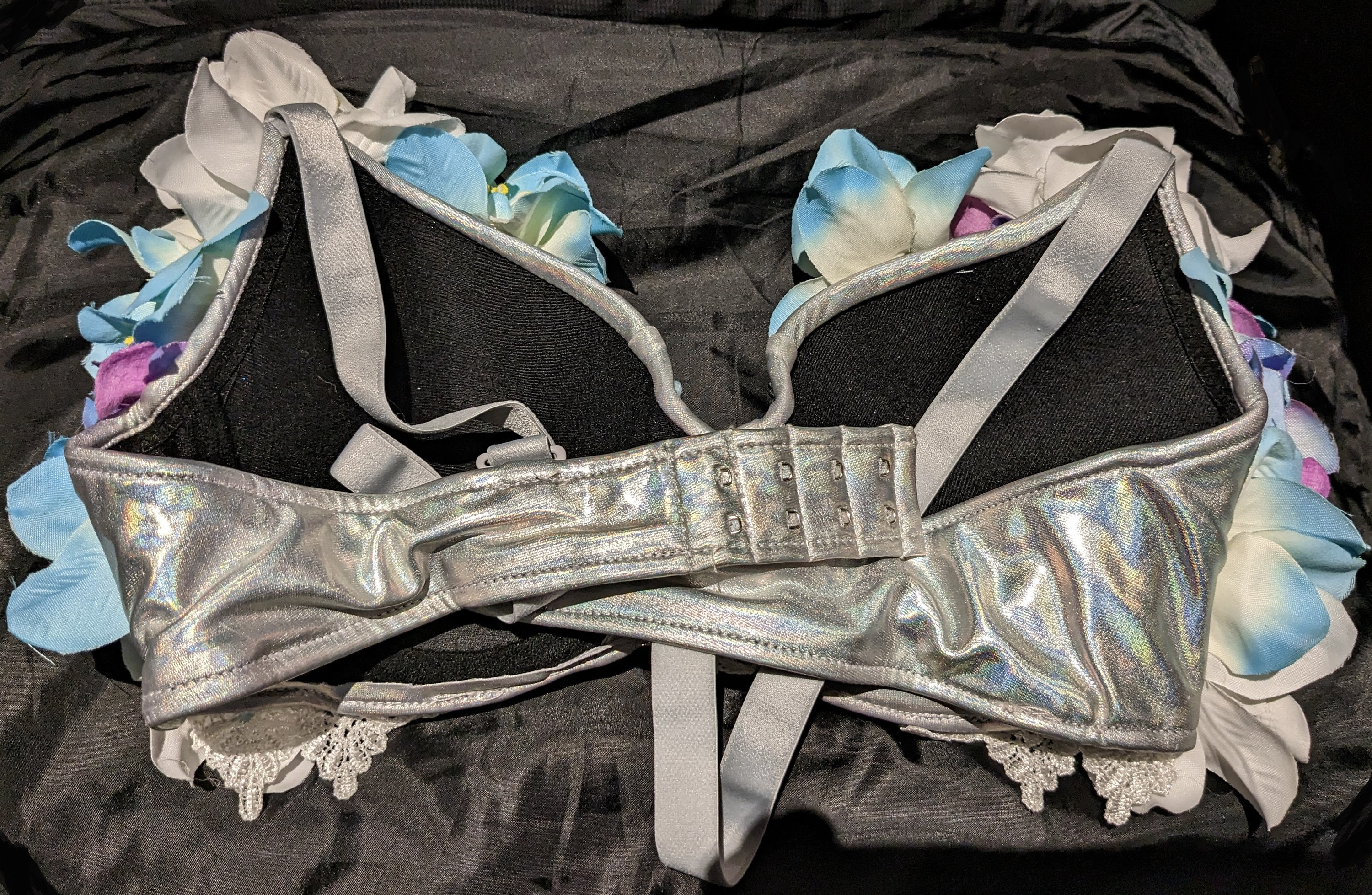 Mint Under The Sea Mermaid Bra, Mermaid Rave Bra