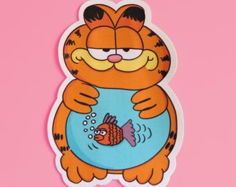Garfbowl vinyl sticker