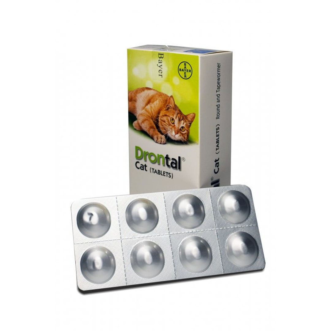 Bayer Drontal Plus Broadspectrum Dewormer for Cats 24 Etsy