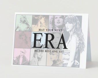 Bienvenido a su tarjeta de anuncio de embarazo Aunite Era / Taylor Swift