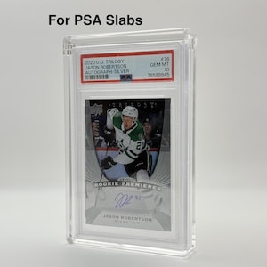 Magnetic PSA Graded Card Slab Protector Acrylic Display Case - UV Protection - Sports - Hockey