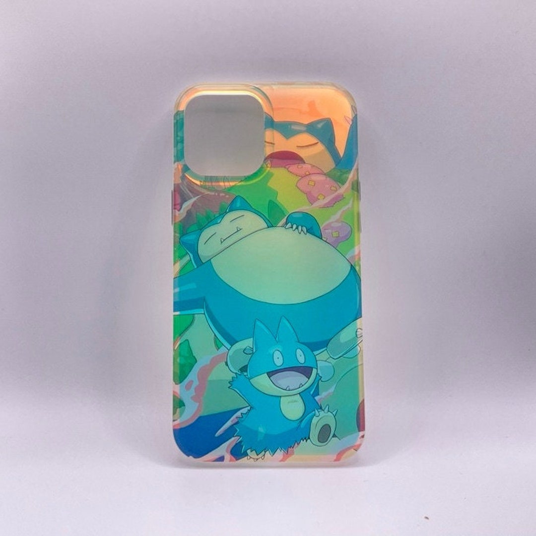 IPhone Case Pokemon Munchlax Evolution 3D Case iPhone 12/13/14 pro Pro