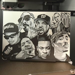Tupac and Snoop Dogg Poster - Etsy