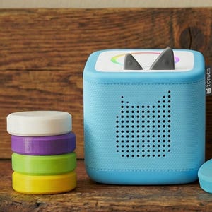 Creative Tonie Base w/ Chip + Magnets Included | Custom Tonie Replacement Base | Customizable | Optional Top Sticker