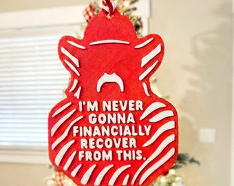 Joe Exotic Meme Ornament, Holiday Gag Gift – Funny Christmas Tree Decoration
