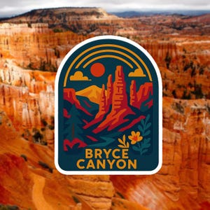 Bryce Canyon National Park Sticker, Utah