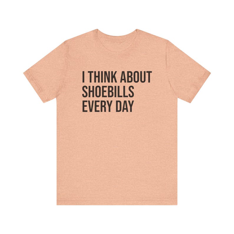Shoebill Shirt, Shoebill Stork Shirt, Shoebill Gift, Shoebill Lover, Bird Watcher Shirt, Animal Lover, I Think About Shoebills Every Day image 10