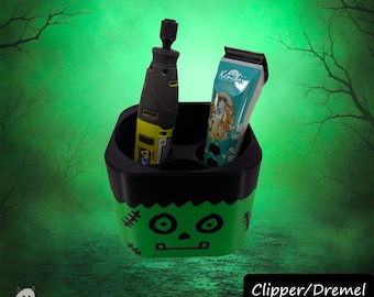 The Groomie (Franklin Monster) — Modular Tabletop Grooming Organizer (Outer Shell Only)
