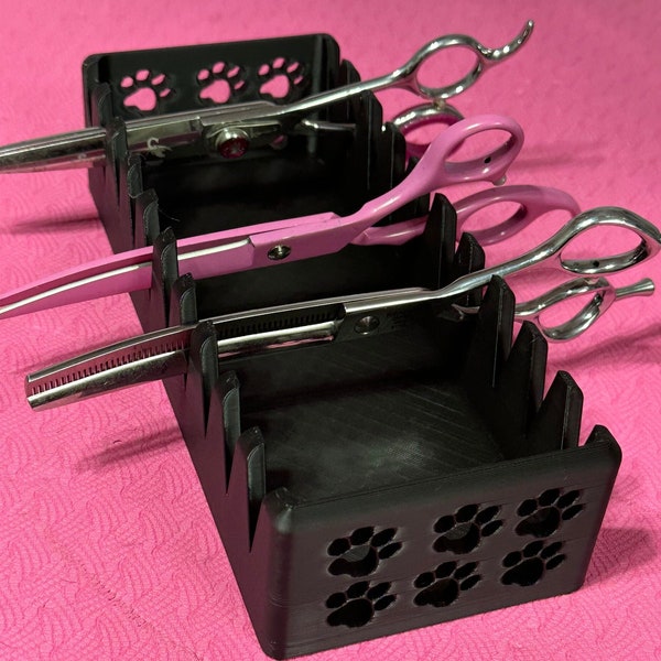 The Chihuahua - Dog Grooming Scissor Holder— Up to 10 pairs, Simple organizer |