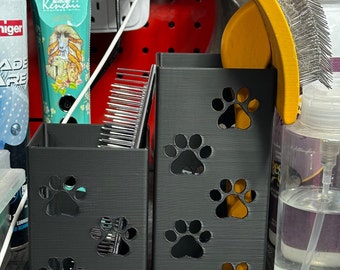 The Pitbull - Dog Grooming Brush Holder, Simple organizer | Small Size |